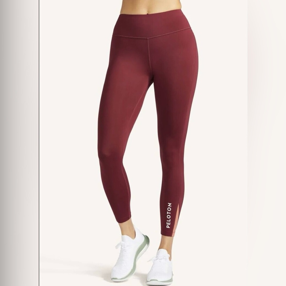 Peloton Move Mission Rib Insert High Rise Leggings Size Medium